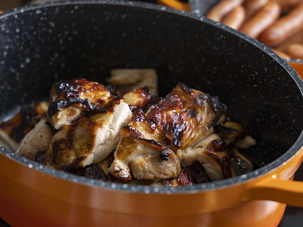 朝食ビュッフェ