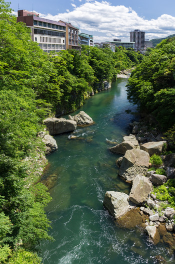 栃木県日光市　鬼怒川温泉（6月）