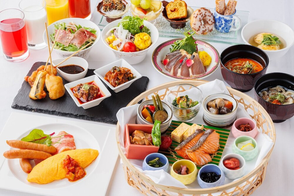 朝食ビュッフェ①