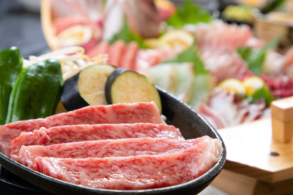 旅館のお食事処