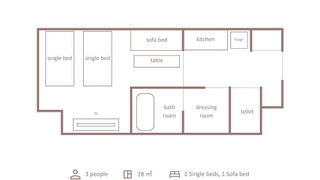 モデレートツインルーム