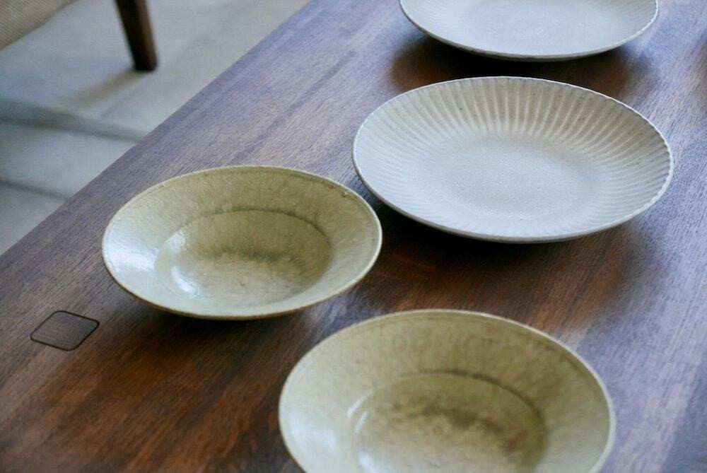 客室内のダイニングエリア