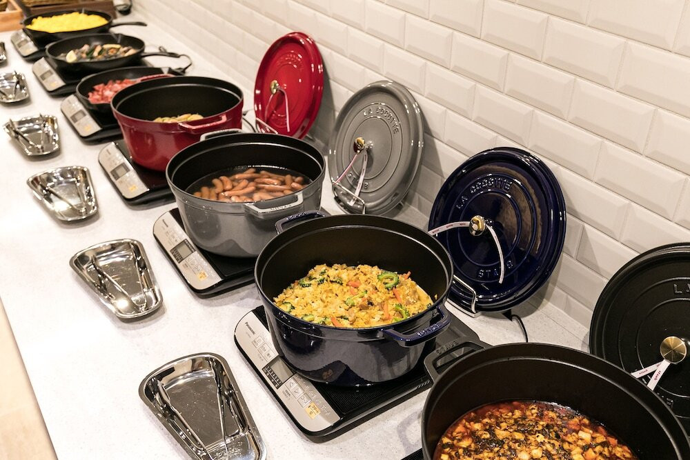 朝食ビュッフェ