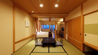 プレミア 和洋室 海一望絶景テラス温泉露天風呂付 レストラン食 禁煙