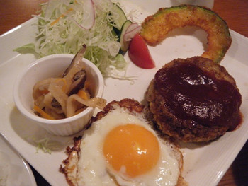 「カフェ・サラマンジェ」 料理 67848860 サラマンジェランチ（ハンバーグ）ZOOM