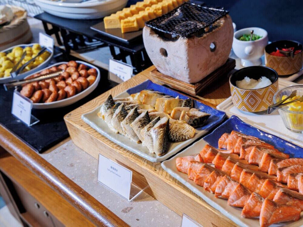 朝食ビュッフェ