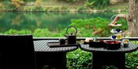 嵐山の美景が望める特等席で癒しのティータイム♡「茶寮 八翠」