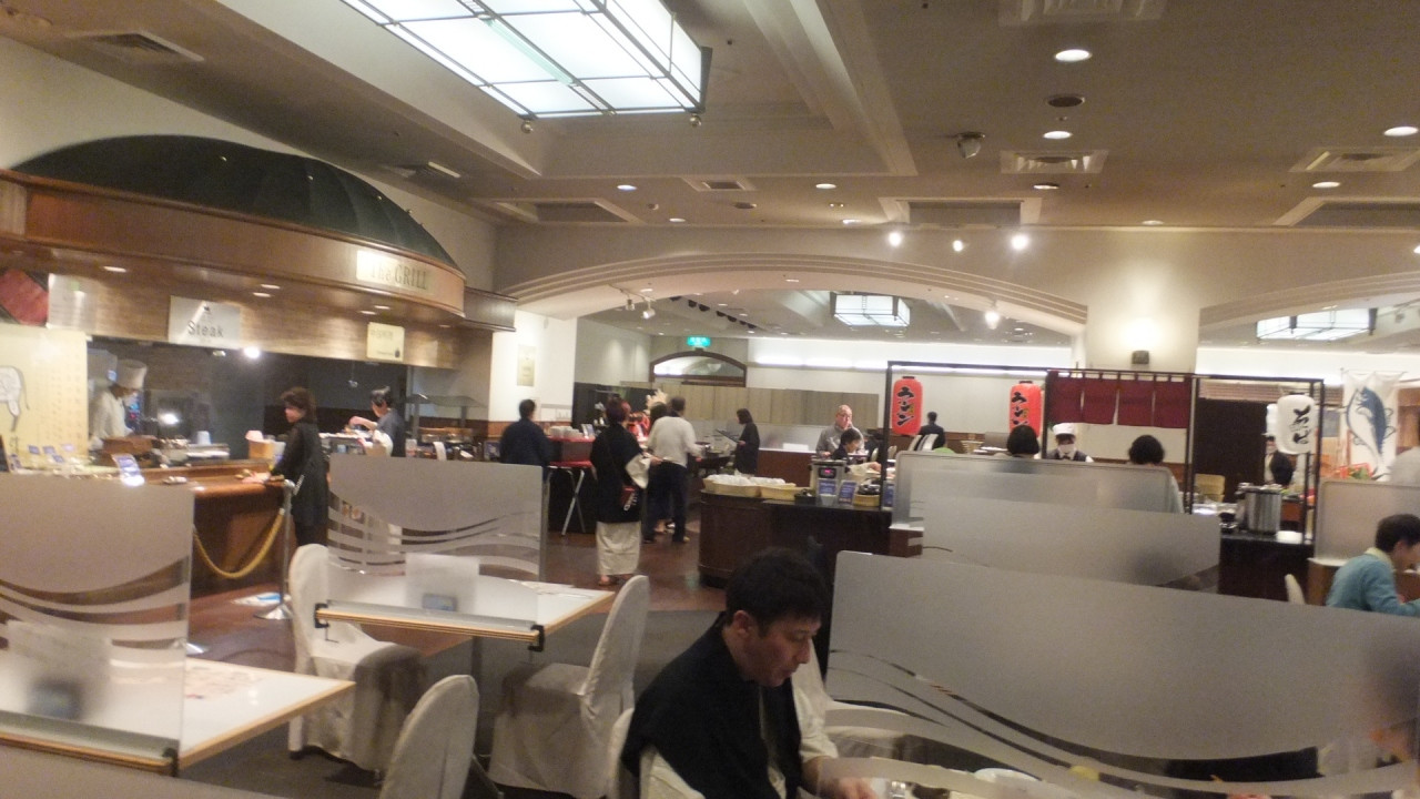 バイキング会場