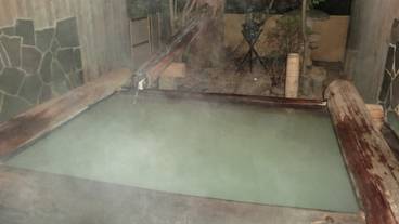 貸切風呂「丸太ん棒の湯」入口 / 8