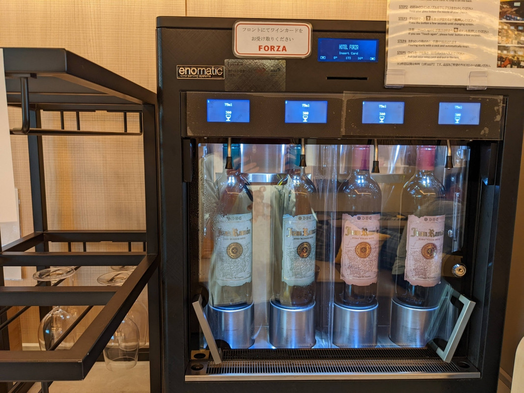 ウェルカムドリンクのワイン