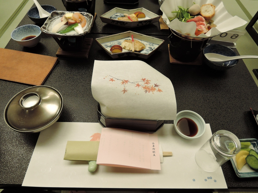 夕食　会席料理