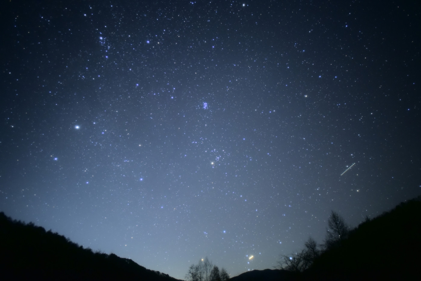 阿智村　星空