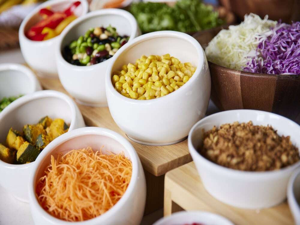 朝食ビュッフェ