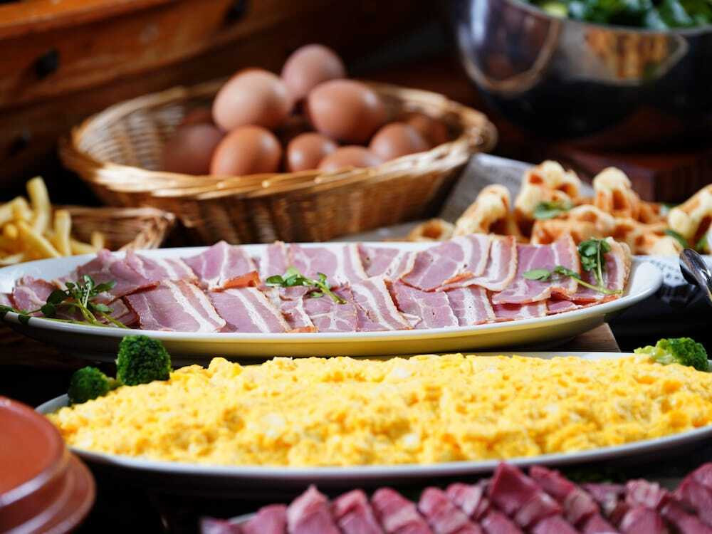 朝食ビュッフェ