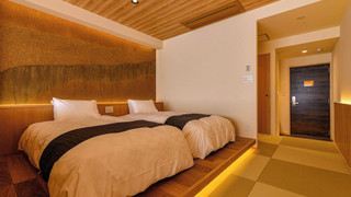 【和モダンルーム】ツイン　シングルベッド×2台［39平米］禁煙