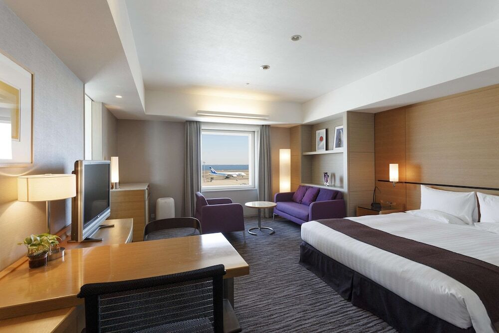 お風呂からも飛行機が見える、「プレミアルーム」3771160