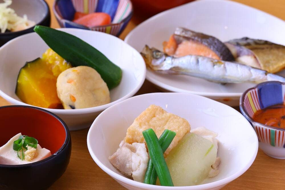 朝食ビュッフェ