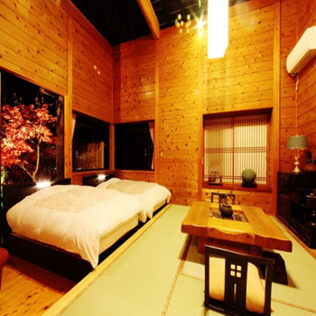 全室露天風呂付きで、お部屋ごとに趣きの違う造り3439140