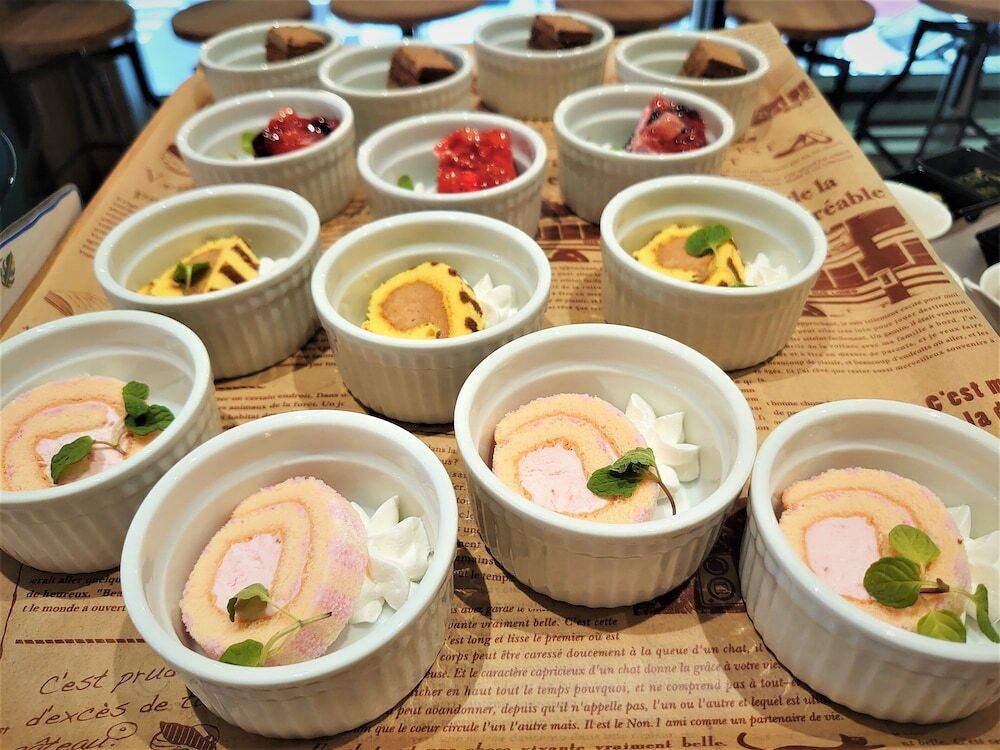 朝食ビュッフェ