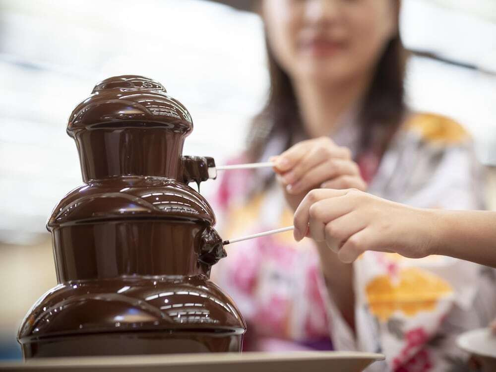 ビュッフェ チョコフォンデュ