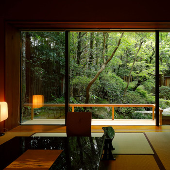 自然を眺められるお風呂に感激♡3480644