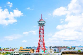 Symbol of Hakata Port Hakata Port Tower