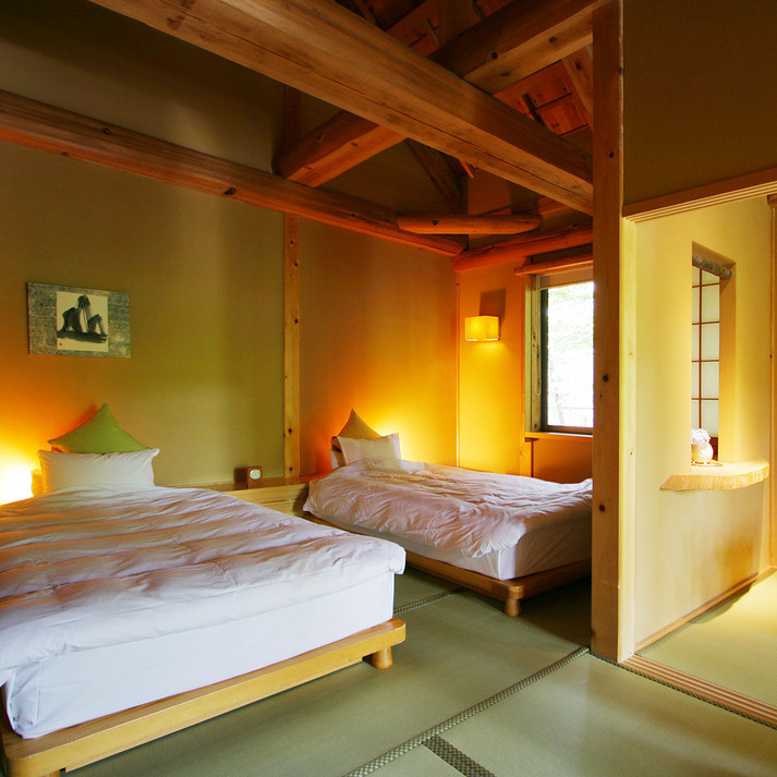 山にあそぶ 刈田岳 寝室