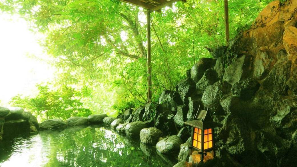 まめの間／客室露天風呂 / 3