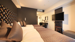 スタンダード ツインルーム 禁煙 (セミダブルベッド2台)