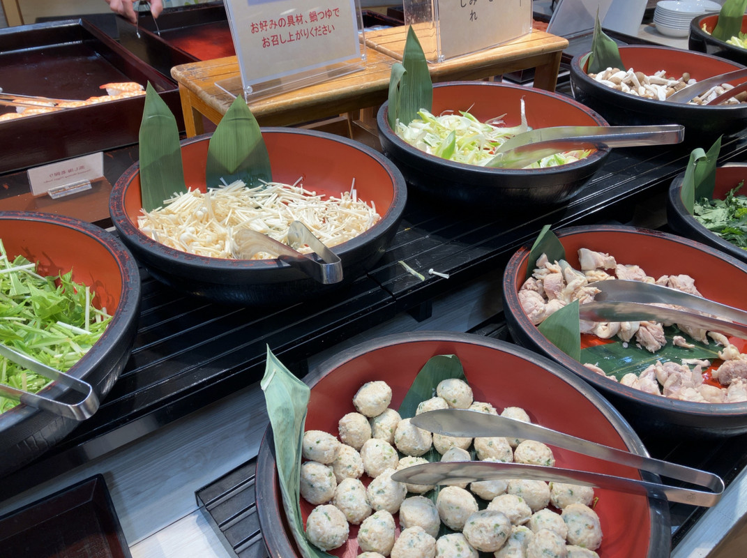 お好きな具材を選んでお鍋もできます。