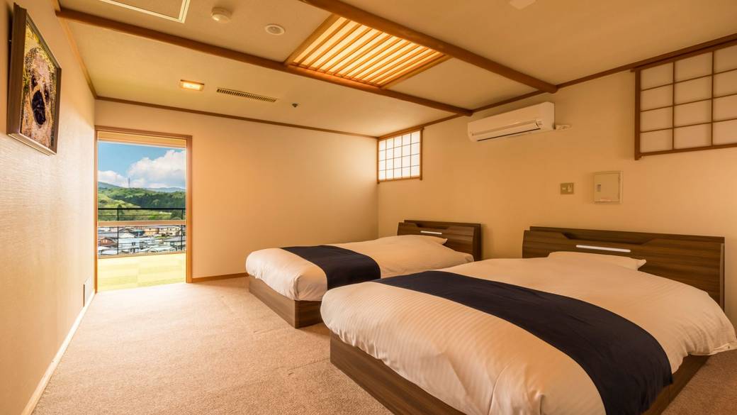 ジュニアスイート和洋室 ベッド / 2