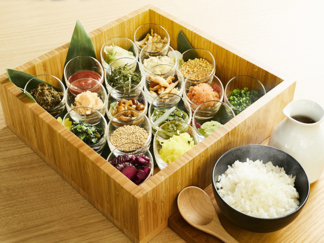 ラウンジサービス お茶漬けバイキング トッピング