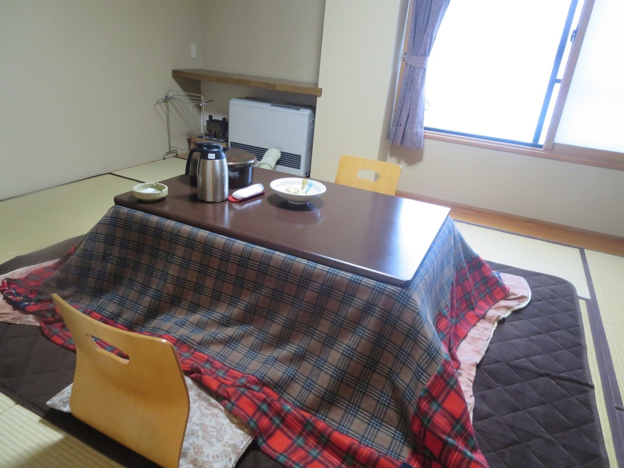 冬はこたつも！山菜をたっぷり食べられる温泉宿3638822