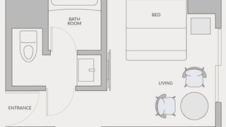 クイーンベッドルーム