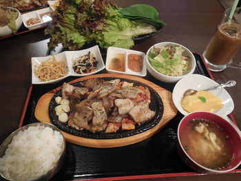 「チョデ 新宿東口店」料理 1082917 サムギョプサルランチ￥1000-