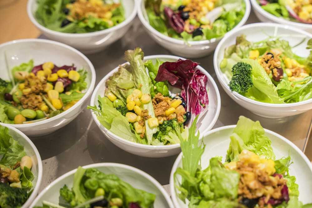 朝食ビュッフェ