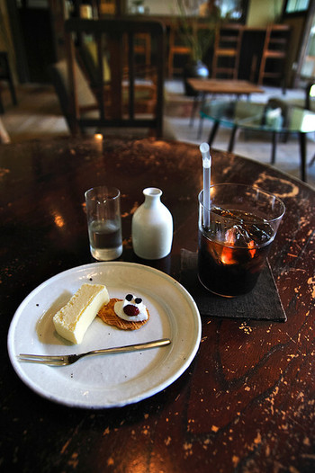 「ミンカ」料理 736387 ケーキとアイスコーヒー