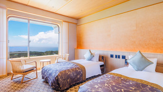 【オーシャンビュー】スーペリアユニバーサルツイン（バス付） 禁煙