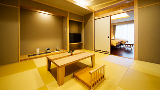 和洋室, 禁煙 (New【露天風呂付】スイート [特別フロア]-悠久-和洋室)