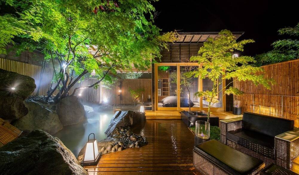 客室露天風呂「古久庵」 / 2