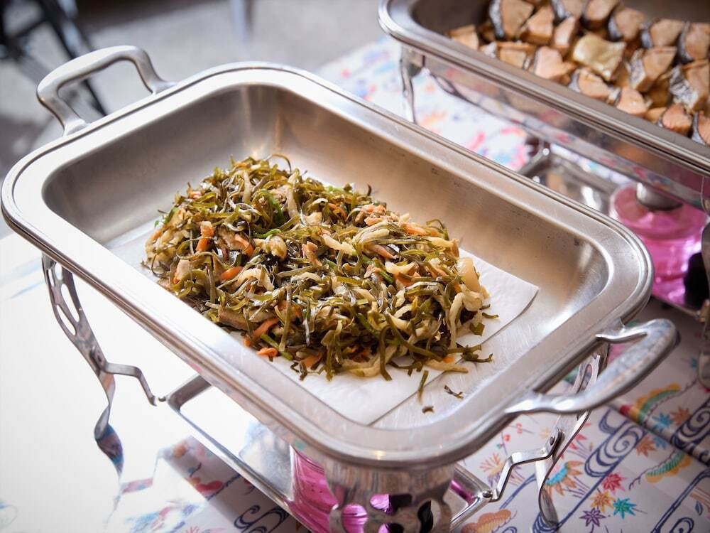 朝食ビュッフェ