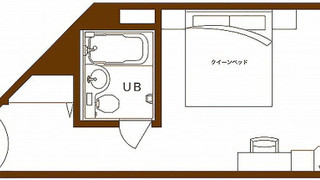 クイーンダブルルーム 禁煙