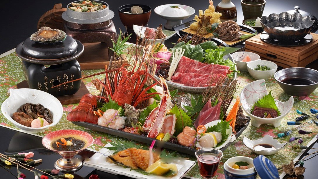 山のホテルとは思えない！海の幸が自慢の会席料理3529786