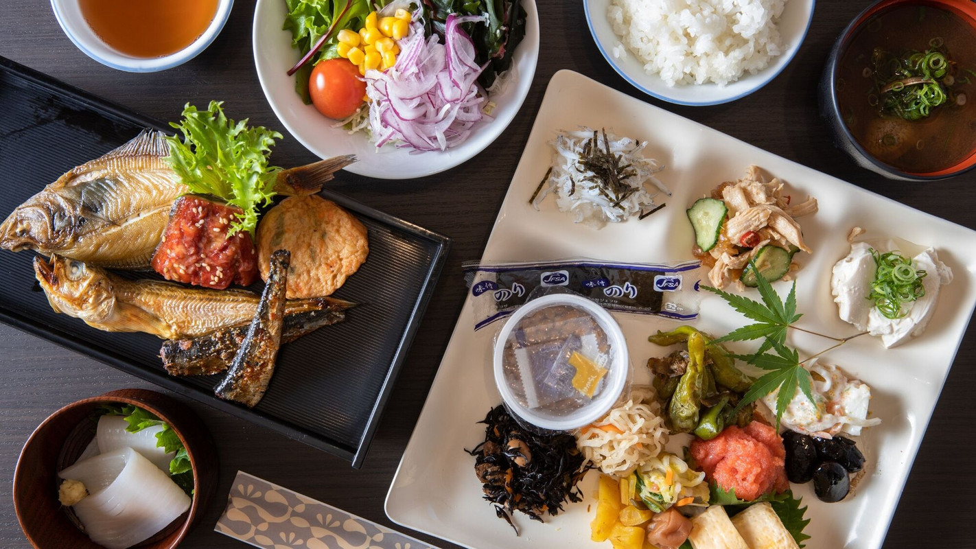 朝食ビュッフェ(和食)