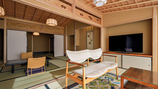 【特別室｜Y】源泉◆踏込＋12畳＋8畳＋広縁＋書院（79平米）