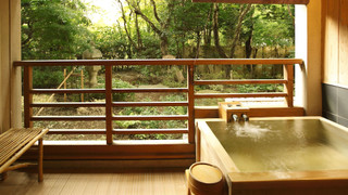 檜露天風呂付き和洋室 (35平米/6畳+24平米) [水花の庄] 禁煙