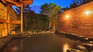 露天風呂 夜のイメージ / 6