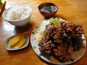 「亜珈里」 料理 65898227 ザンギ定食