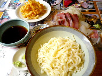 「海鮮料理 おがわ」料理 1059145 おまかせ氷見うどん：２０００円