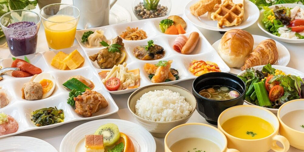 朝食ビュッフェ